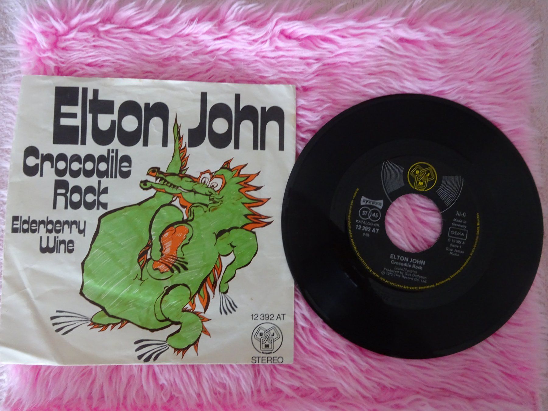 Dischi in vinile: ELTON JOHN ** CROCODILE ROCK ** BLUE EYES – Usato da Luzern venduto da xrayspex99 1