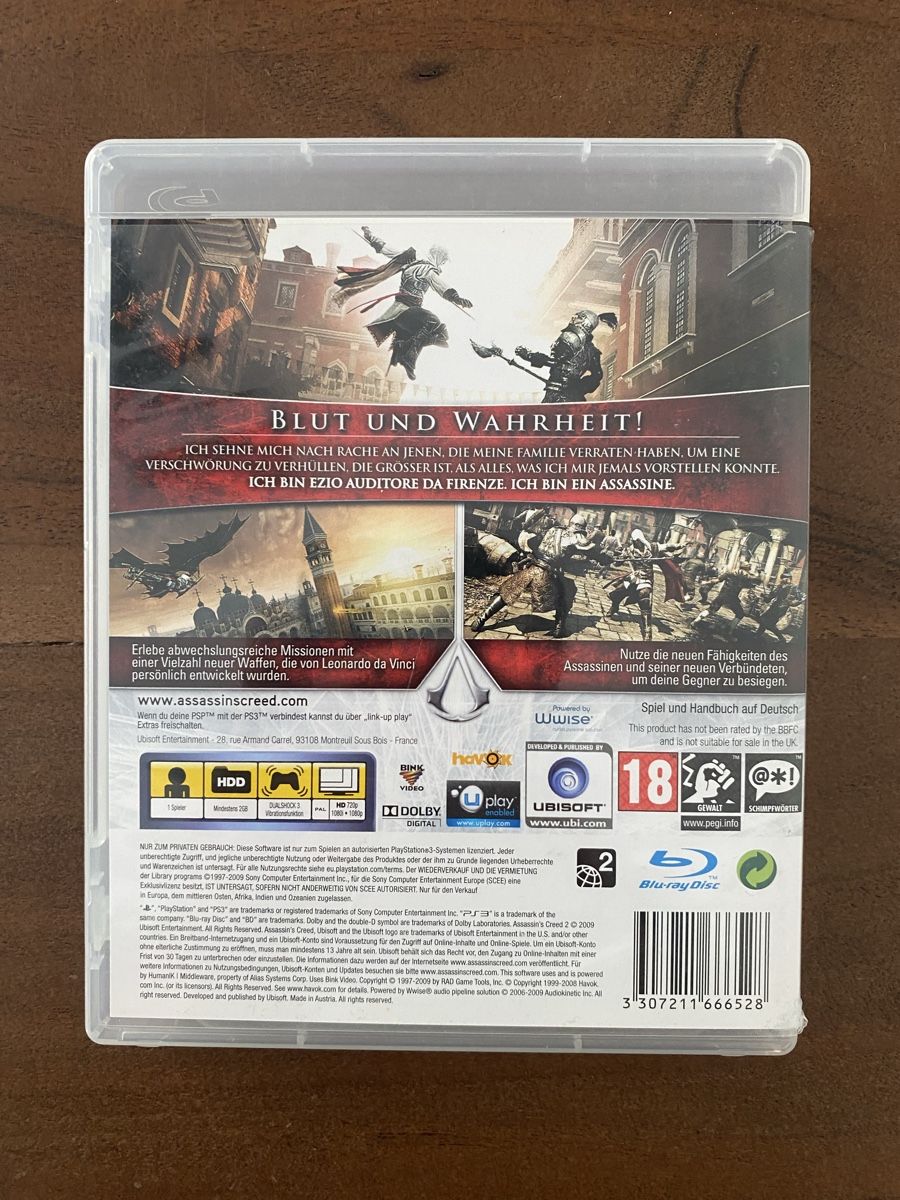 Sony Spiele: Assassin's Creed 2 für PS3 – Gebraucht aus Thunstetten von Virus_33 2