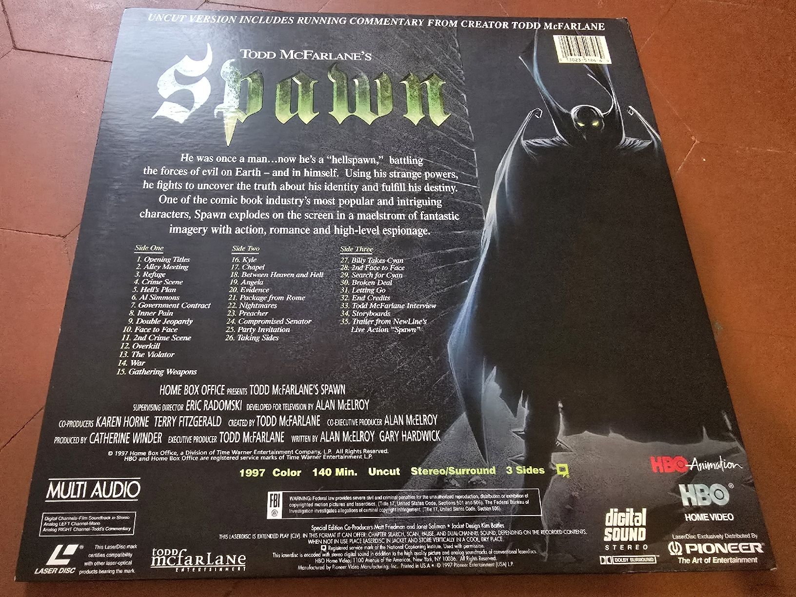 Tous les DVDs: Todd McFarlane's Spawn, Laserdisc Special Edition! Sammler – D'occasion à BADEN par Sprinz 3