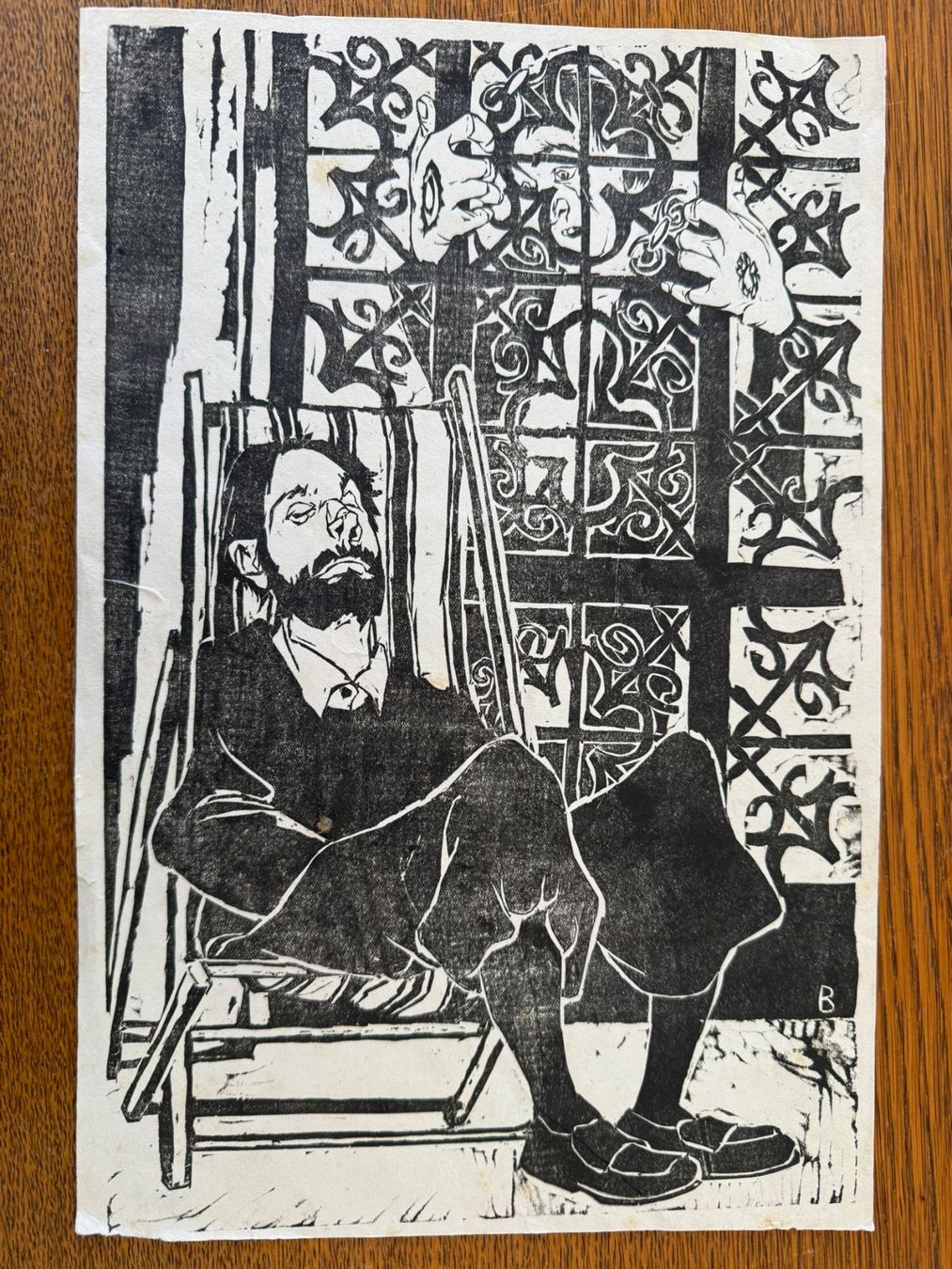 Dipinti: Unleserlich oder anonyme Kunstwerke  Gemälde signiert – Usato da Stans venduto da Aglaia66 5