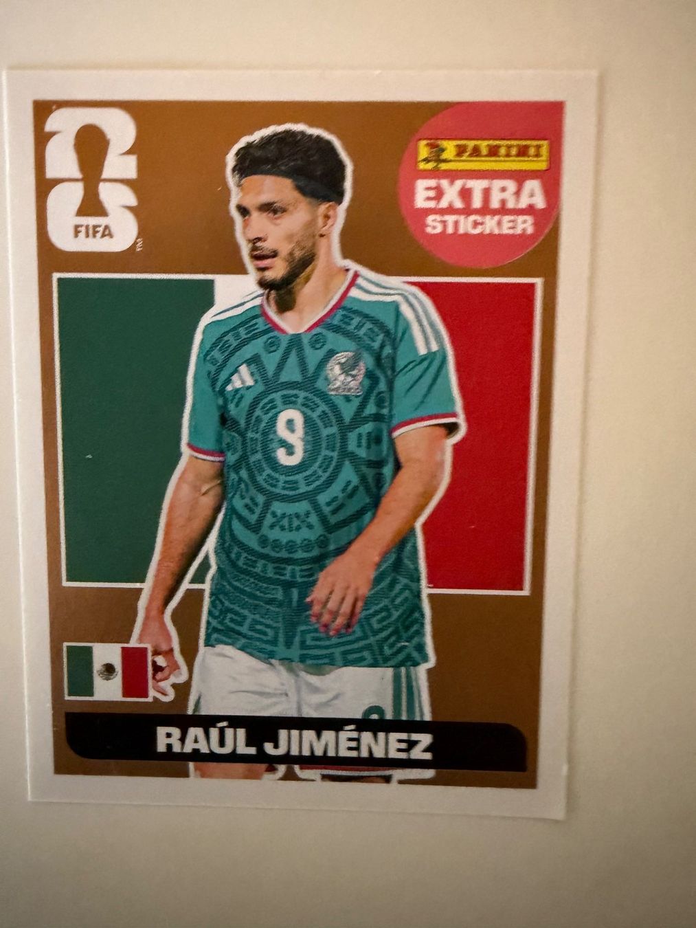 Panini Carte collezionabili: Extra Sticker Raúl Jiménez – Nuovo (secondo la descrizione) da Richenthal venduto da Shiva