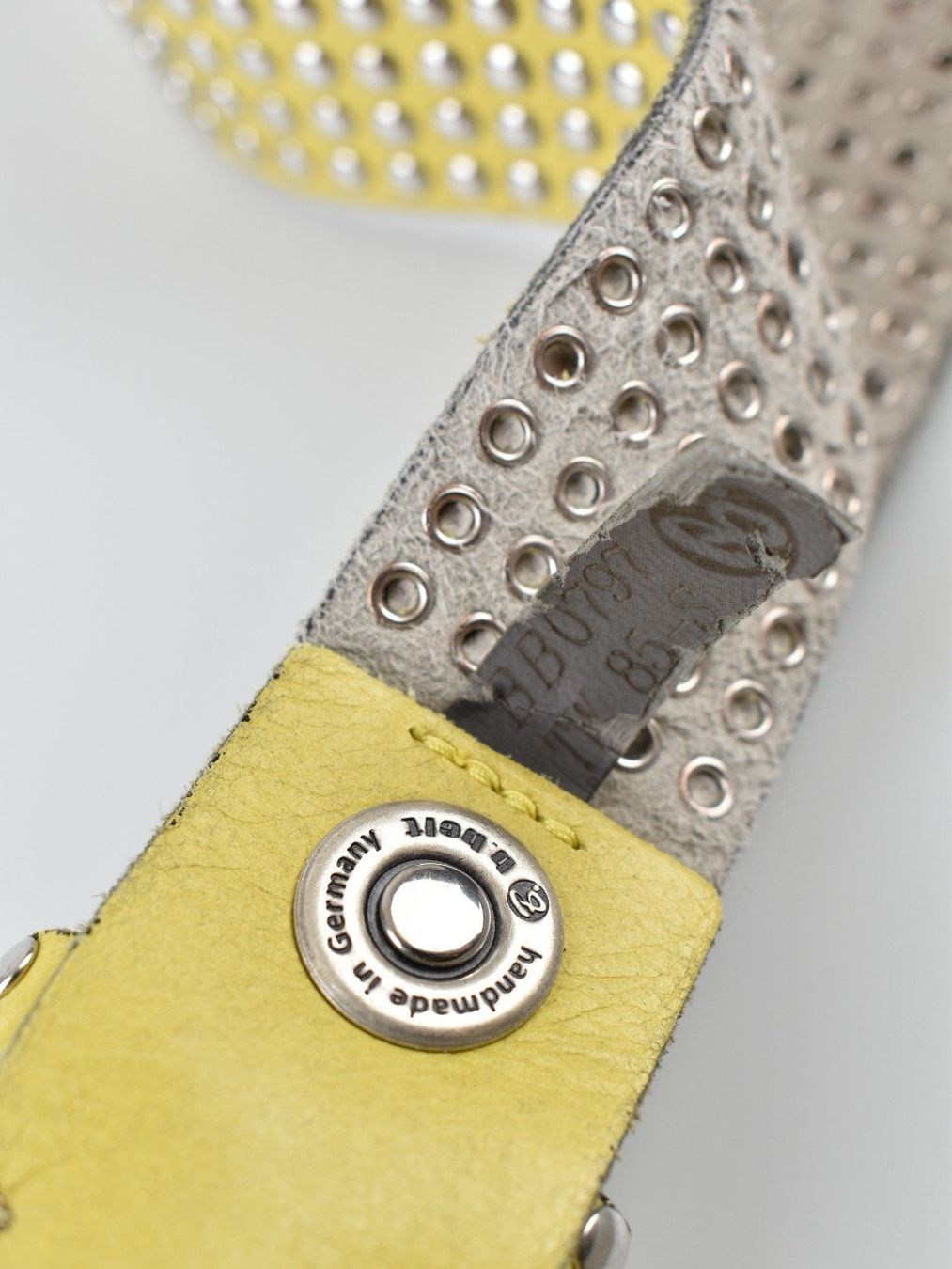 Cinture: B.Belt Ledergürtel, handmade, Gr.85 – Usato da Nürensdorf venduto da 2ND_STORY 6
