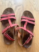 Sandale Damen Gr. 40 rot von ART mit beweglicher Korksohle