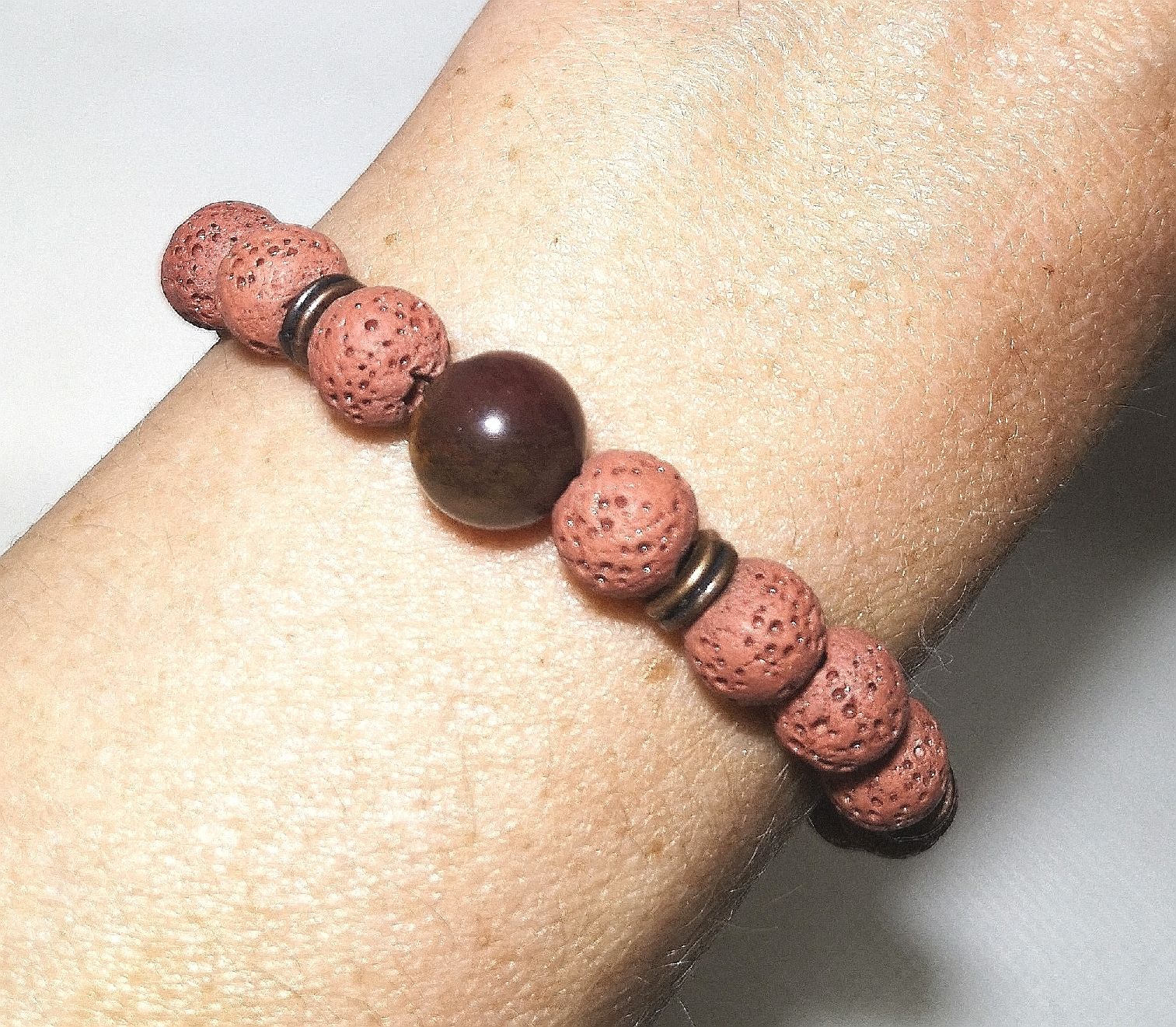 Bracciali & Braccialetti: altrosa Lavastein Armk. - Spendenaktion – Nuovo (secondo la descrizione) da Unterkulm venduto da Nachtigall 2