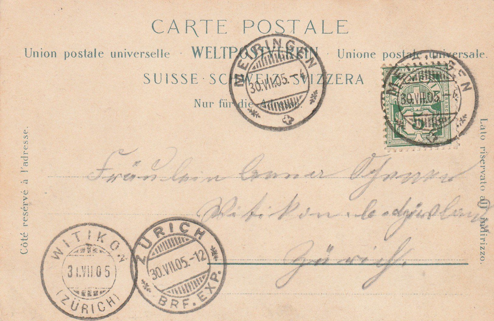Cartes postales: Brünig Station mit Bahn – D'occasion à Rorschacherberg par fratovi2 1