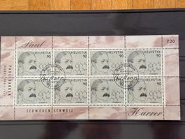 Bogen Paul Karrer, Schweden Schweiz, 90 Rp.