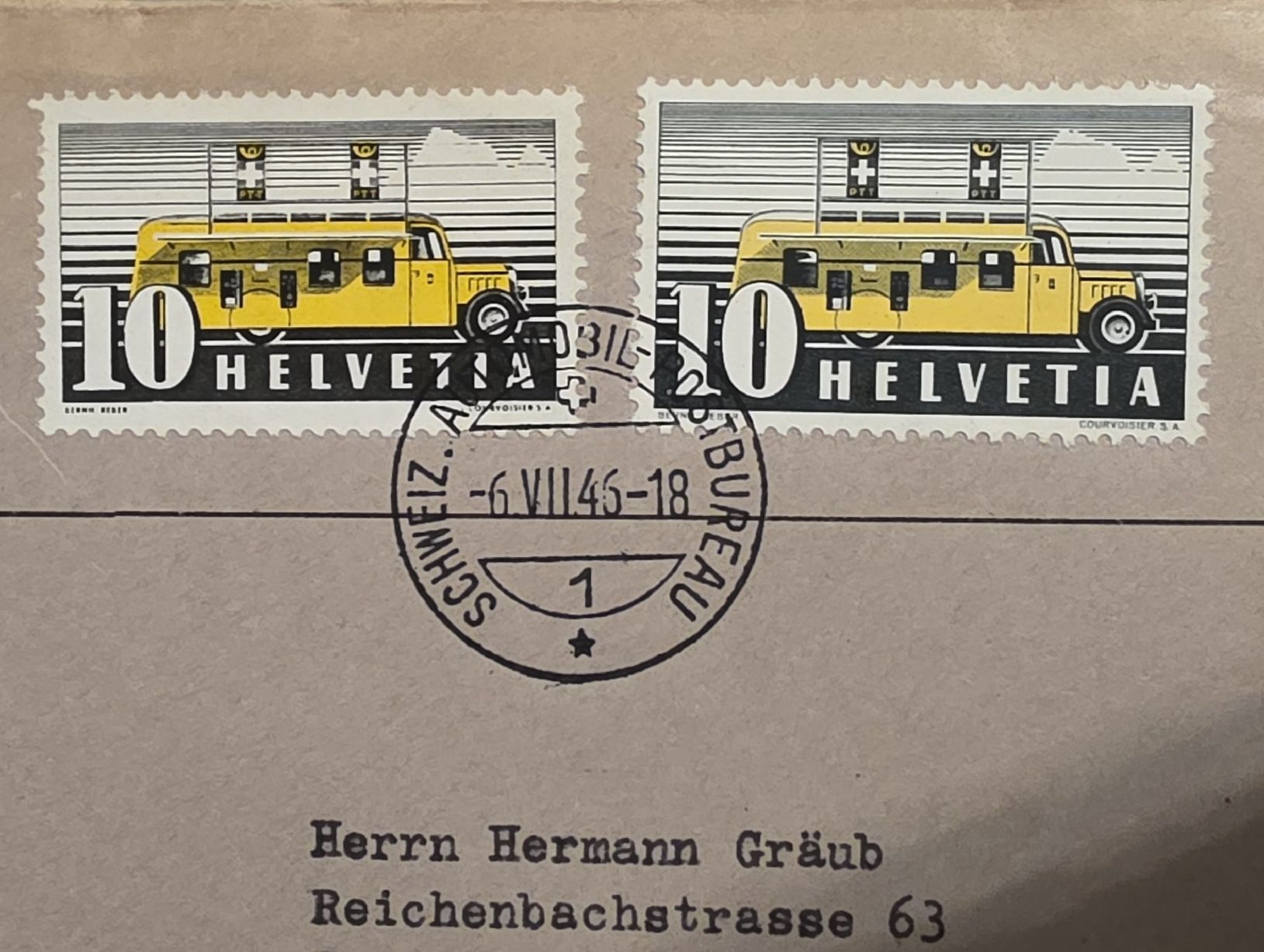 Tutti i francobolli: Schweiz 1946 Sondermarke – Usato da Bern venduto da Kocholo 2