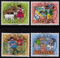 Pro Juventute 1984 Serie mit ET-Voll - Tagesstempel BERN
