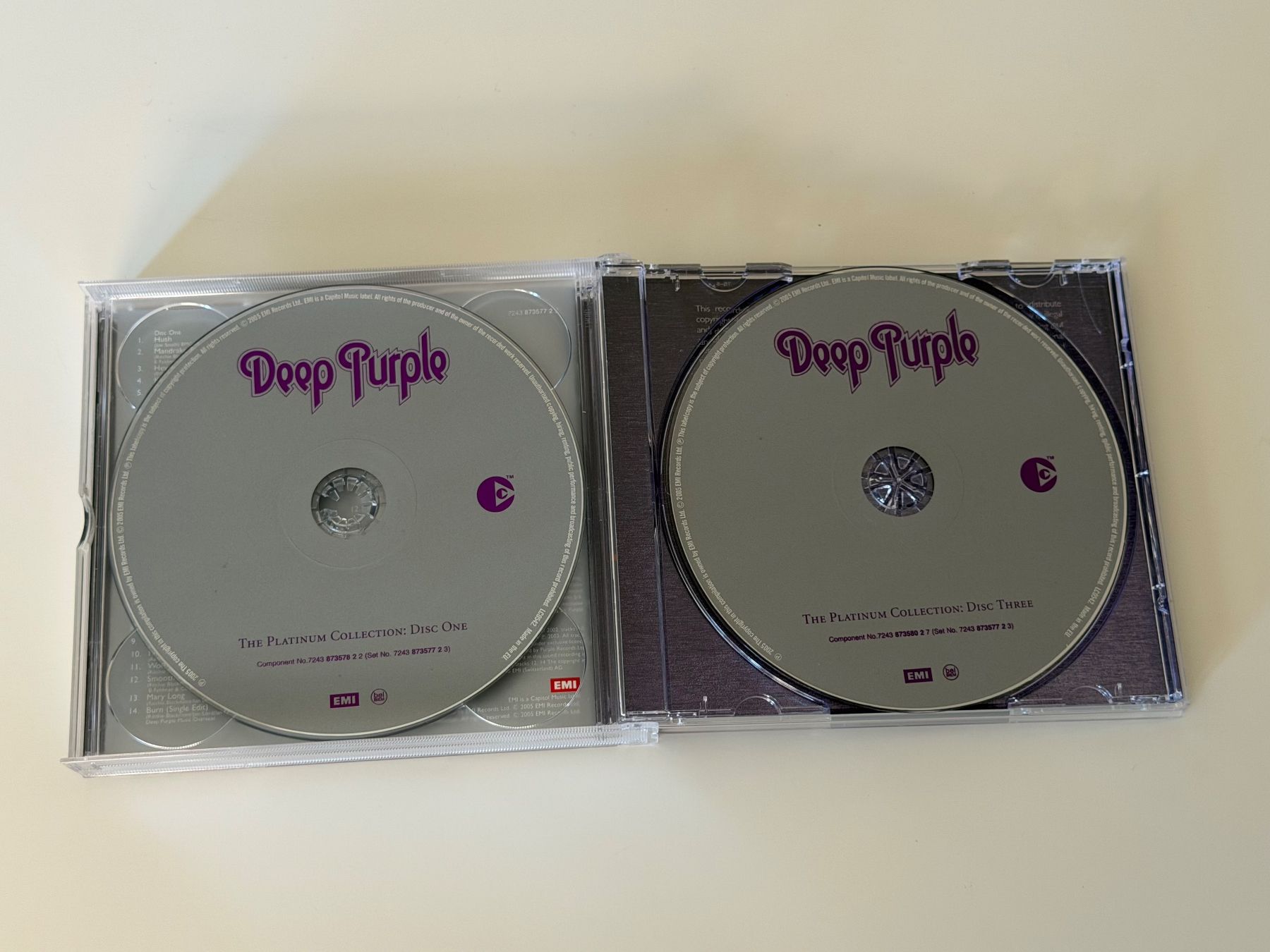 CDs: Deep Purple The Platinum Collection 3 CDs im Schuber – Gebraucht aus Altstätten SG von sheamus 3