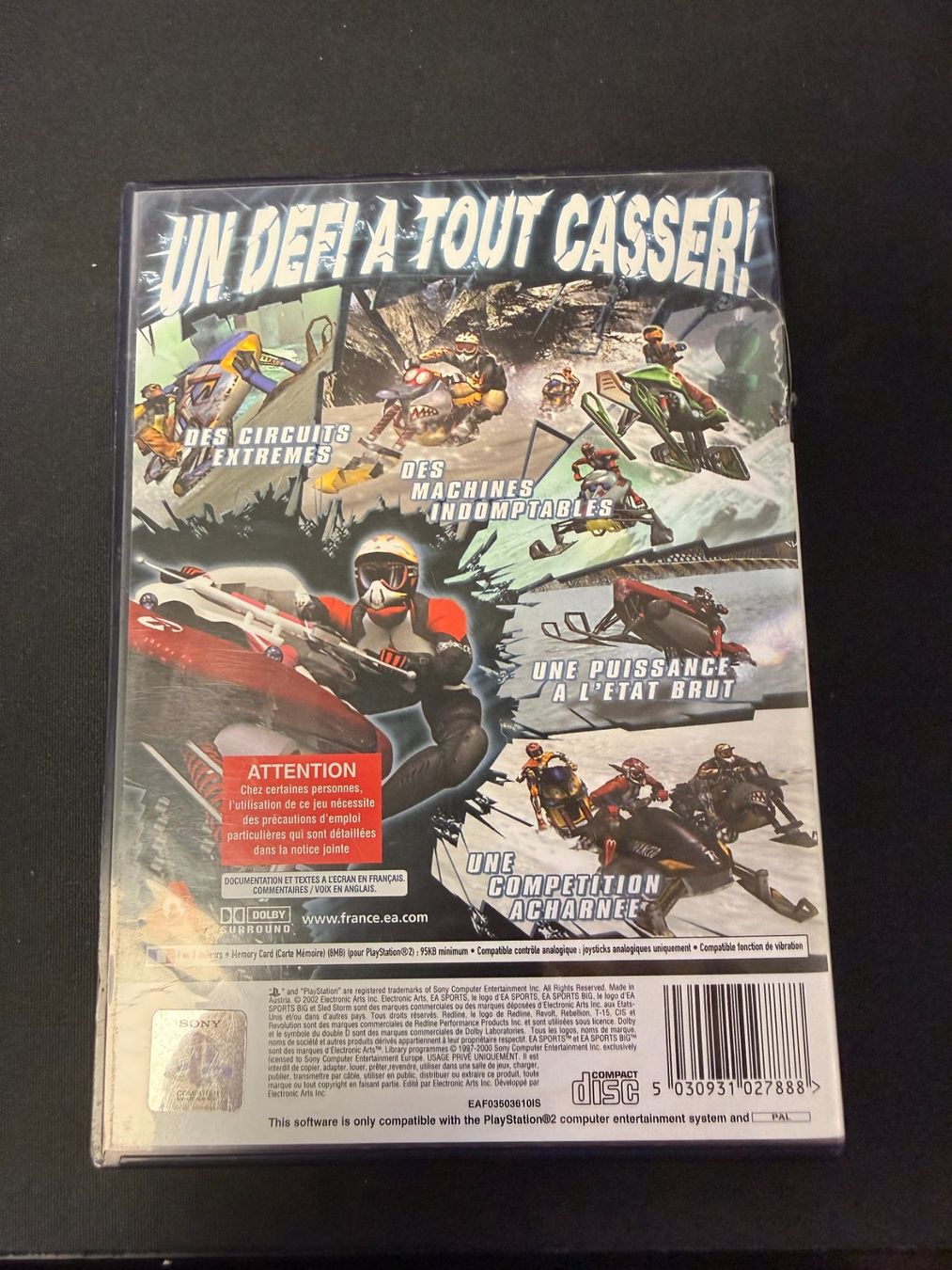 Sony Giochi: Sled Storm - PS2 – Usato da Pont-de-la-Morge venduto da Darfal 2