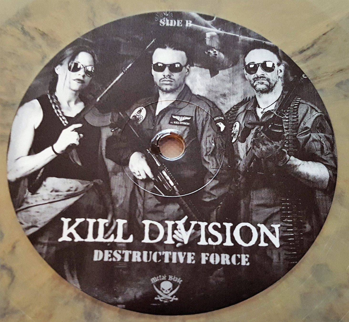 Schallplatten: Kill Division - Destructive Force - 2013 Beige Marbled Vinyl – Neu (gemäss Beschreibung) aus Uster von Zardodel 5