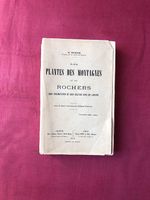 Les plantes des montagnes et des rochers, H Correvon