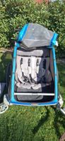 Thule Chariot CX Kinderanhänger Veloanhänger  blau gebraucht