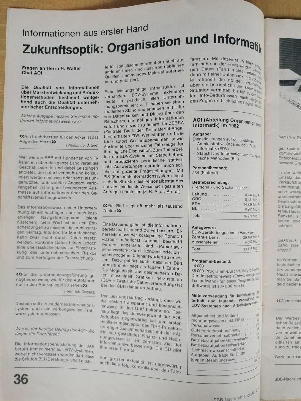 Riviste & Magazine: SBB CFF FFS Nachrichtenblatt von 1983 – Usato da Schwanden Sigrisw venduto da pho_2mc9 2
