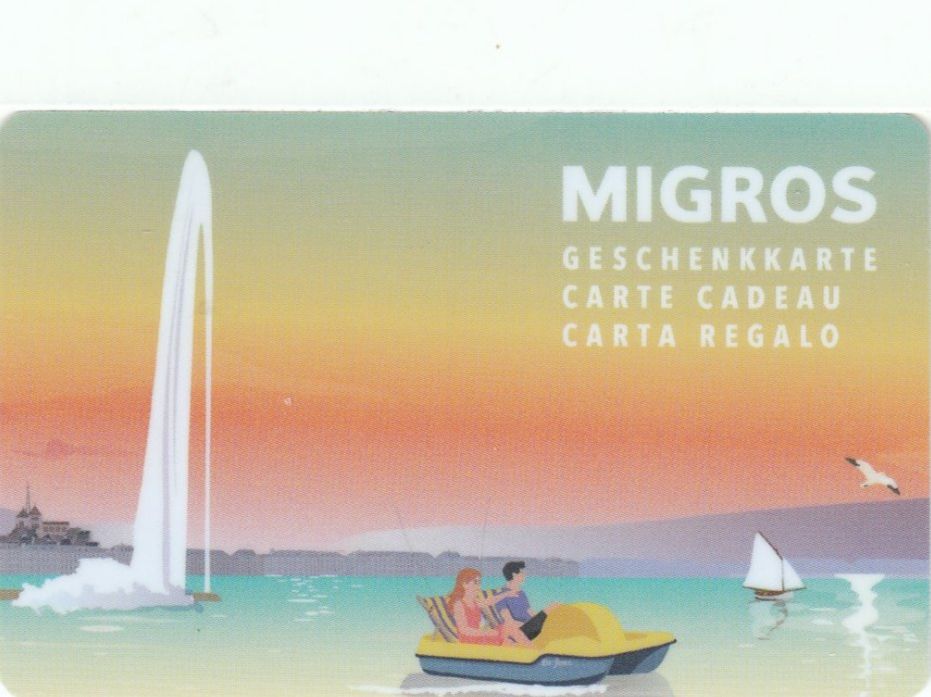 Cartoline: Carte cadeau Migros – Usato da Thônex venduto da TIFANY02