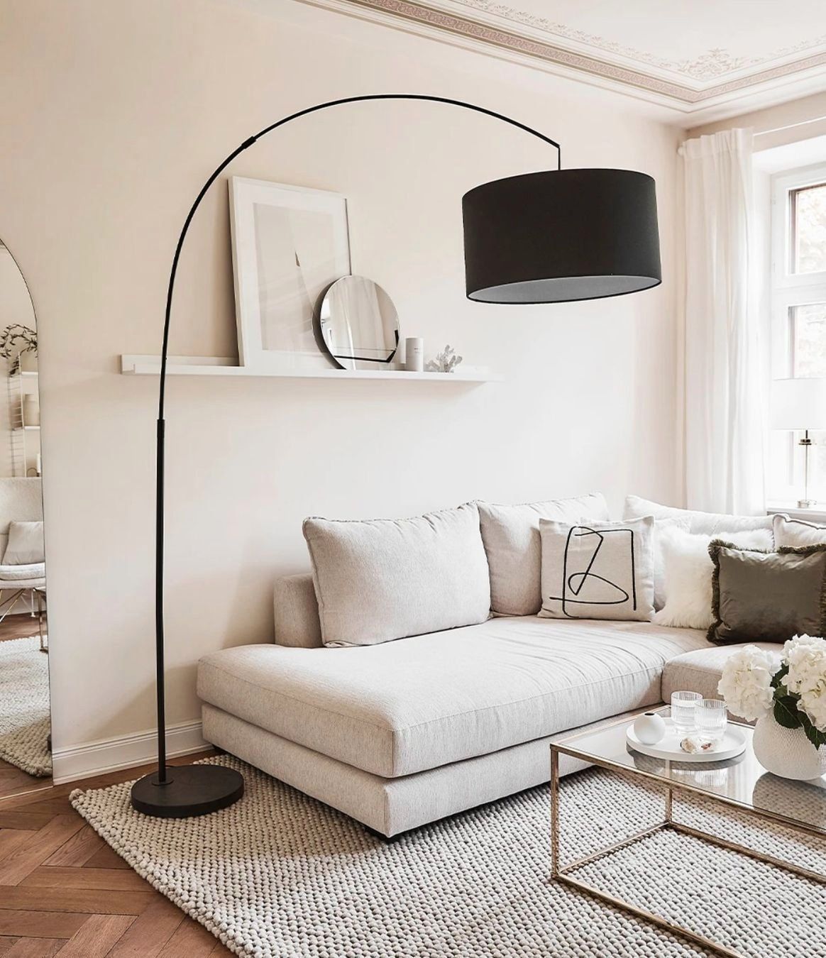 Westwing Lampade: Grosse Bogenlampe von Westwing – Usato da Unterägeri venduto da hopevad 2