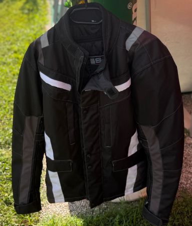 Motorradjacke SQ Grösse (L) gute Sichtbarkeit - Neuwertig