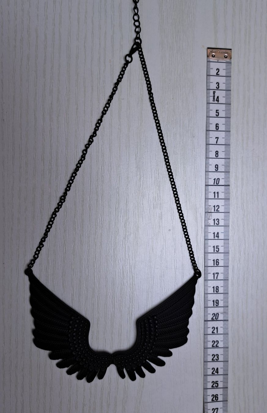 Catenine: Schwarze Flügel Halskette – Nuovo (secondo la descrizione) da Reutigen venduto da IrisFashion 2