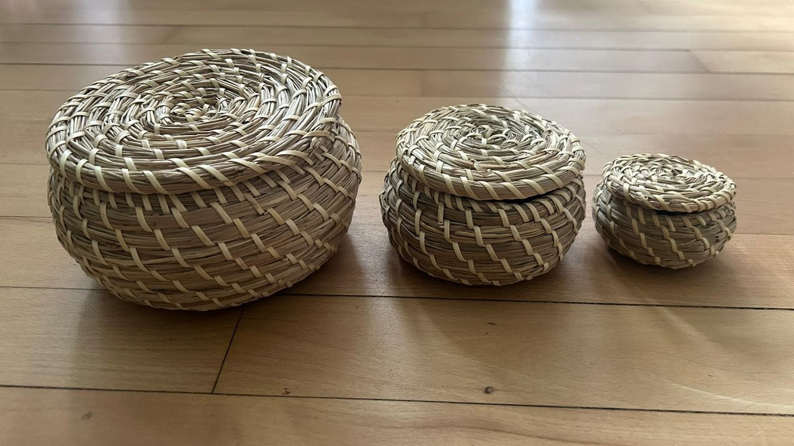 Ikea Altro per la casa: IKEA FRYKEN - Korb mit Deckel 3er-Set – Usato da Bern venduto da xen_s2sl