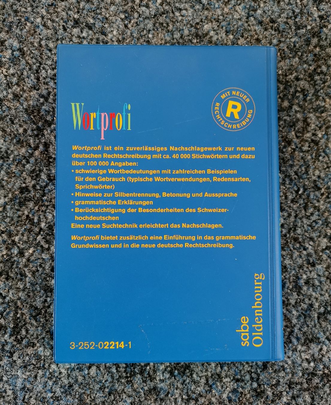 Libri: Buch 'Wortprofi' – Usato da Obergerlafingen venduto da Sigus 1