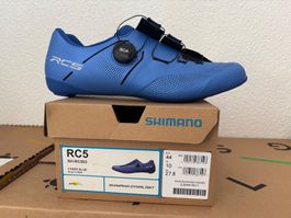 Shimano RC503 Rennradschuhe GR 44 blau neu