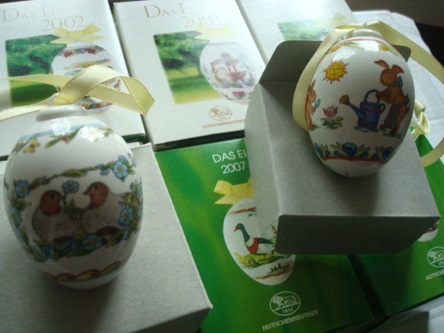 Hutschenreuther Tutte le decorazioni: Hutschenreuther Ei 2001 bis 2008 – Nuovo (secondo la descrizione) da Riehen venduto da Baerewaegli 1