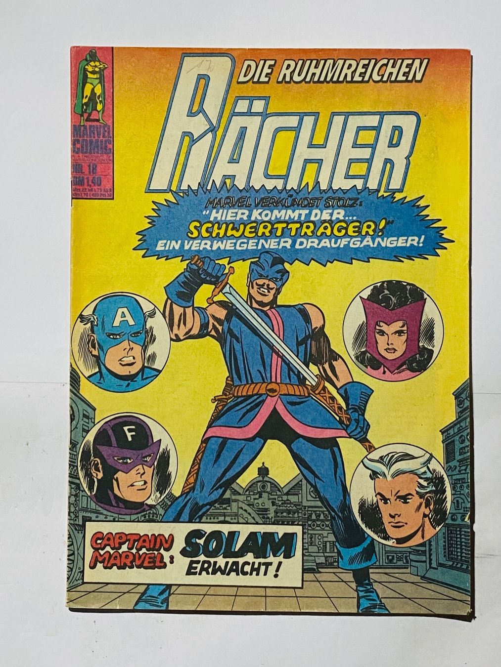 Comics: Die Ruhmreichen Rächer 18, Z1, Marvel Williams – Gebraucht aus Zuerich von SonderArt-Wertgut