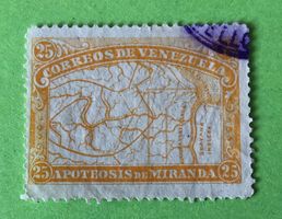 BRIEFMARKEN AUS  Venezuela GESTEMPELT Siehe Original Fotos. 