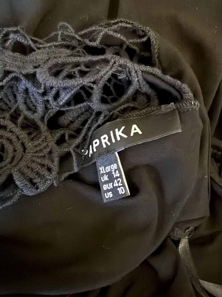 Vestiti: Schickes Kleid, schwarz, Gr. 42, – Nuovo (secondo la descrizione) da Thun venduto da tahari 1