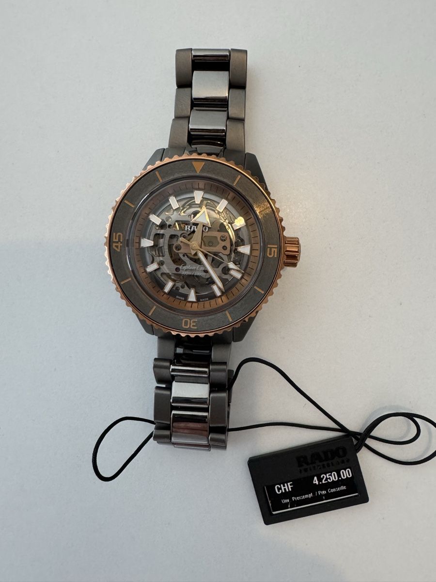 Rado Orologi: Rado captain cook high tech ceramic skeleton  – Nuovo e nell'imballaggio originale da Lausanne venduto da sai_8bx5 9