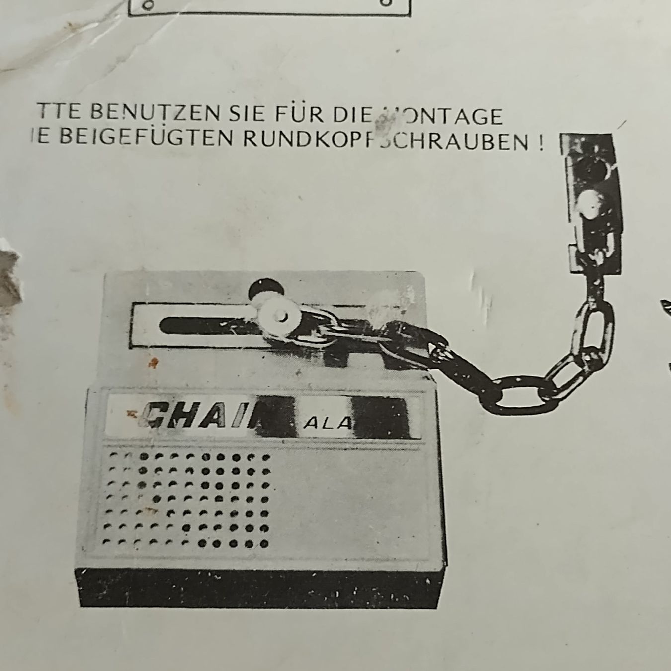 Sistemi d'allarme: Bestar Massive Türkette mit Alarmsicherung – Nuovo (secondo la descrizione) da Arnegg venduto da Arnrom 2