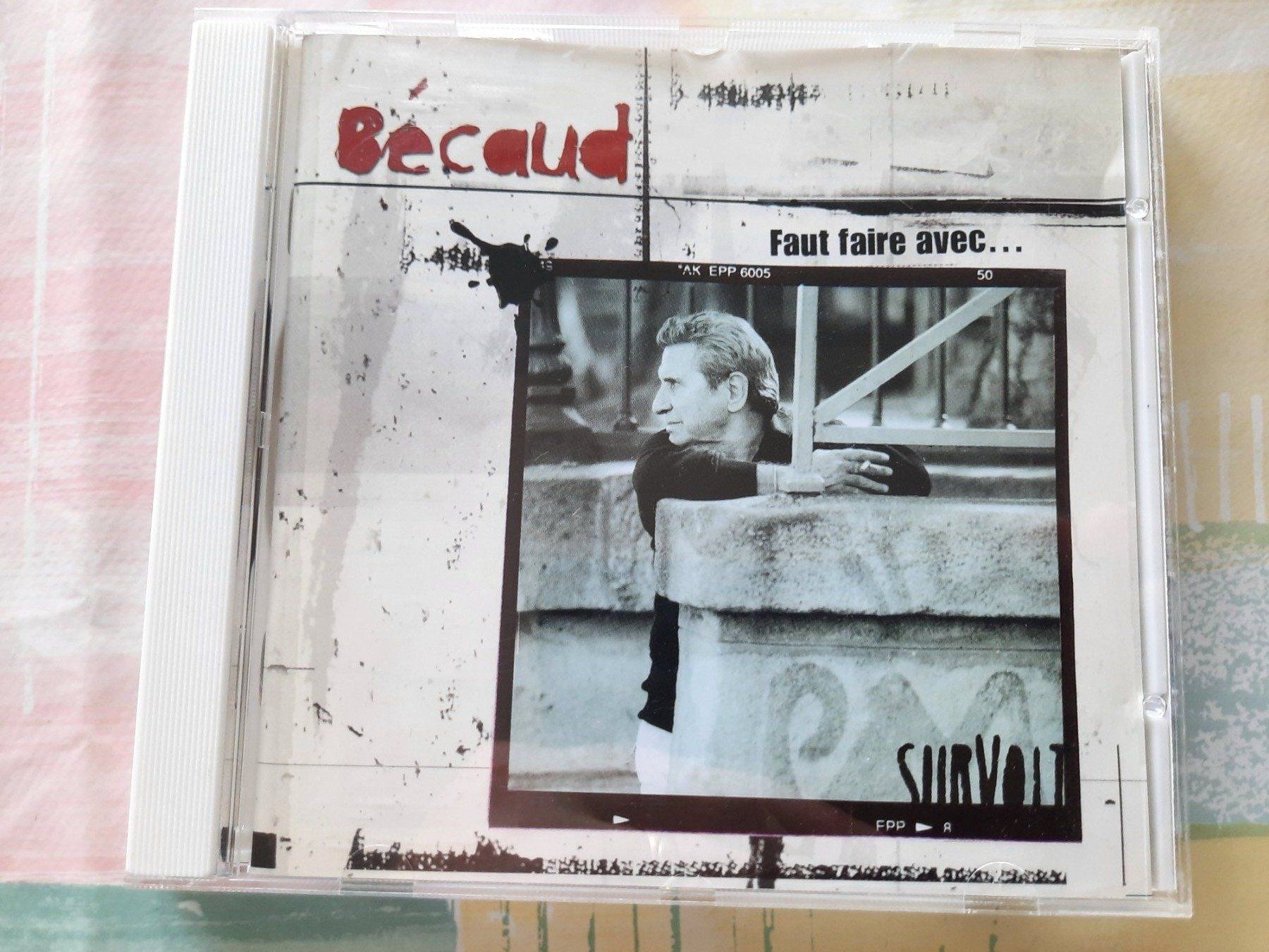 CD: CD Bécaud - Faut faire avec – Usato da Pully venduto da bro_n52j