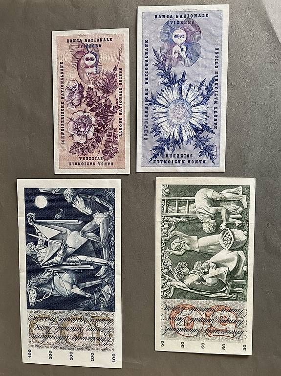 Billets de banque: Alte Banknoten Schweiz – D'occasion à Wohlen b. Bern par kat_hhz5
