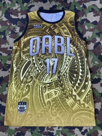 2002 Asian Basketball League jersey Match Worn Alair Sz XL