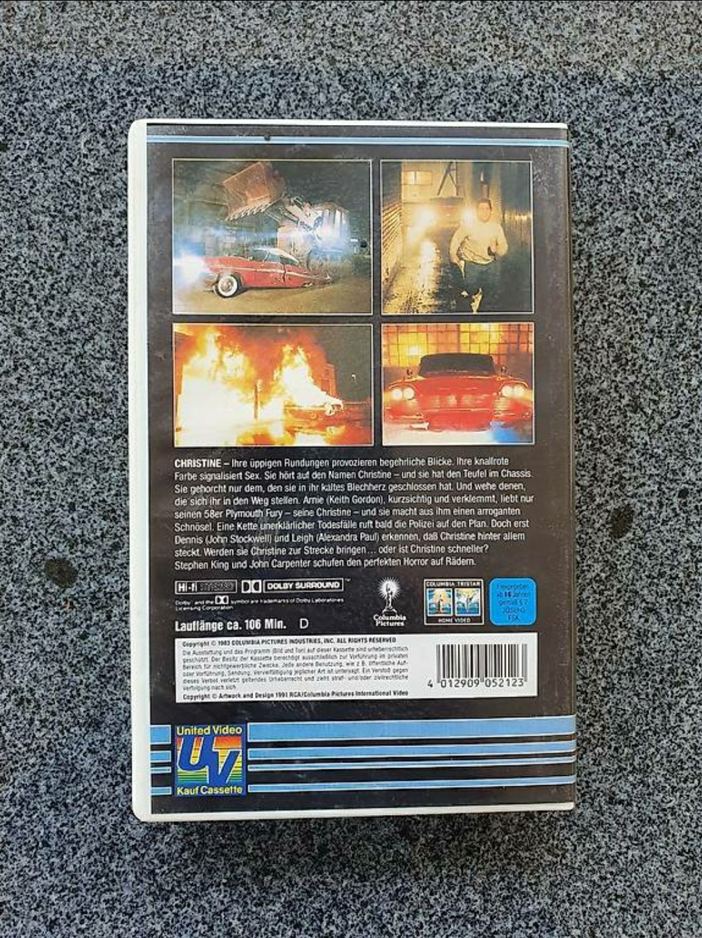 Tutti i VHS: Christine Vhs Film – Usato da Herznach venduto da kayley09 1