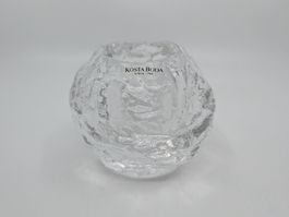 Kosta Boda Glasball Teelicht Kerzenständer
