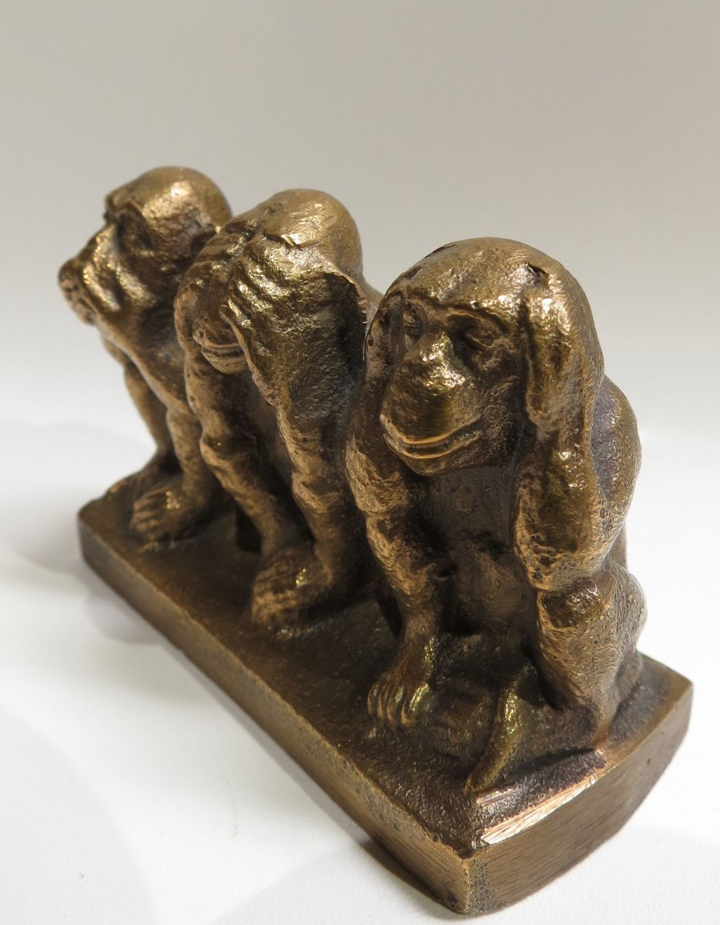 Sculture & Statue: 3 Affen - kleine Bronceskulptur – Usato da Walenstadt venduto da apropo 3