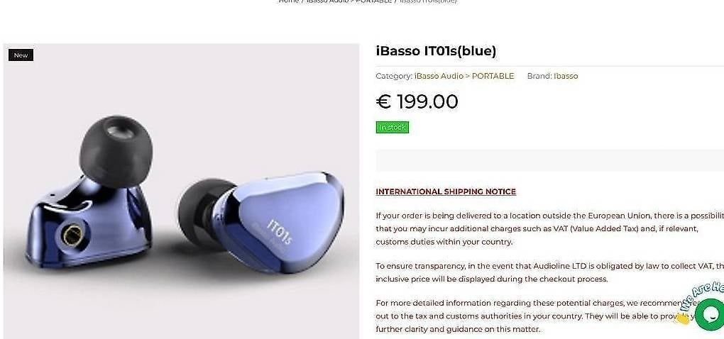 Cuffie: in-ear  Kopfhörer iBasso IT01s NEU – Usato da Thusis venduto da Feldis 1