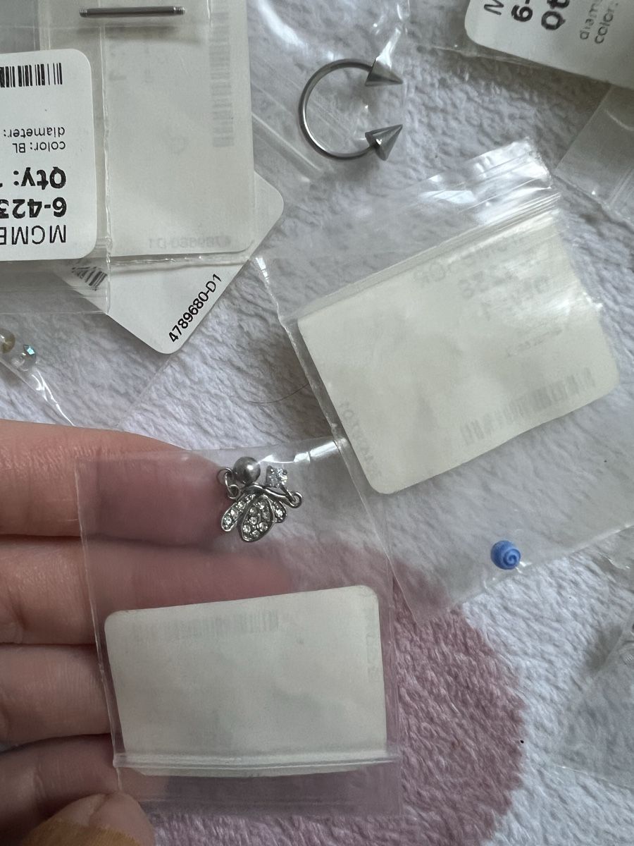 Gioielli per piercing: Lot de piercings neufs – Nuovo e nell'imballaggio originale da Ropraz venduto da Angy.ruiz 2