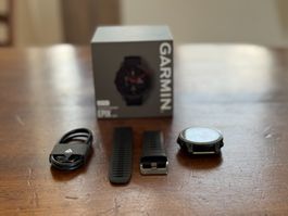 Garmin Epix Gen2 - Sapphire Edition 47 mm, mit Zubehör