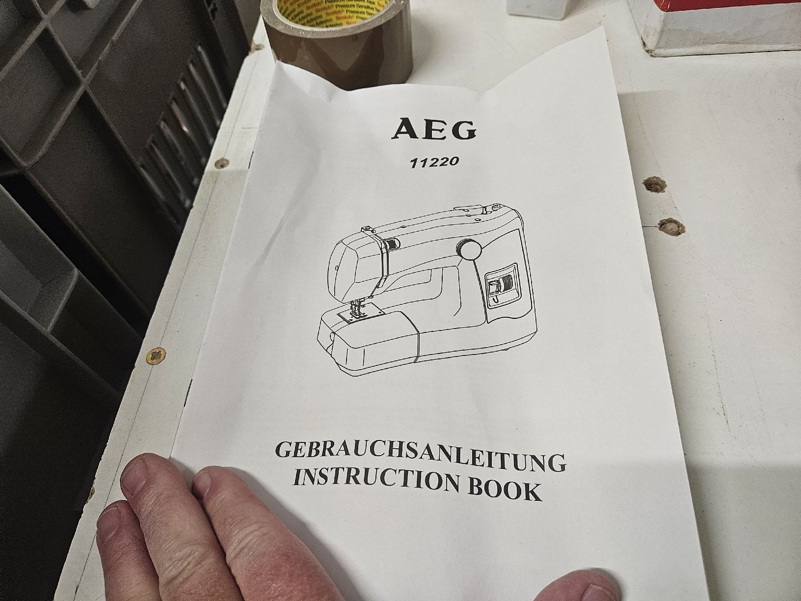 Macchine da cucire: AEG Nähmaschiene – Usato da Herznach venduto da and_f5zl 3