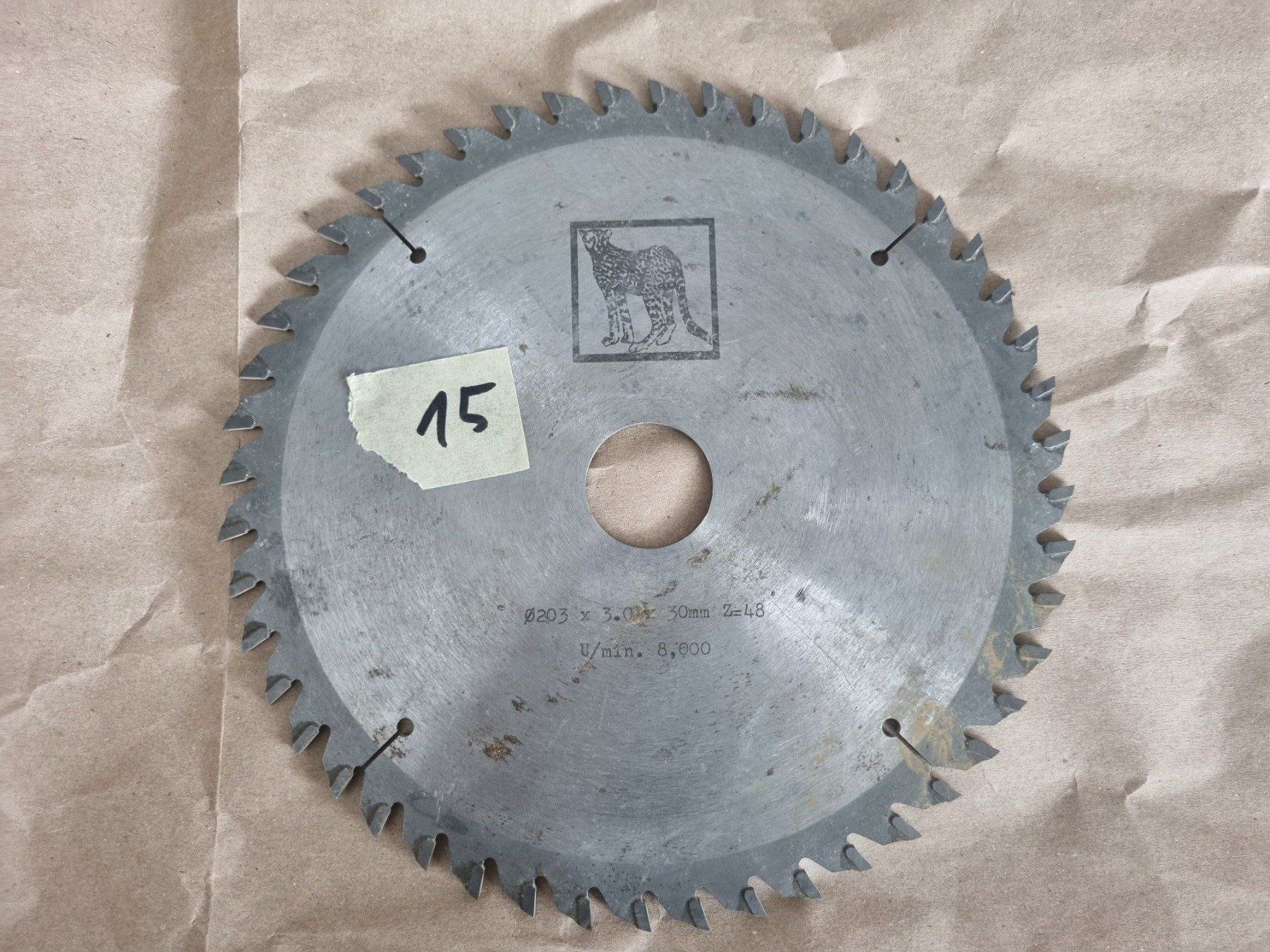 Seghe: Sägeblatt 203x3.0x30 – Usato da Buchs AG venduto da schnoderhong