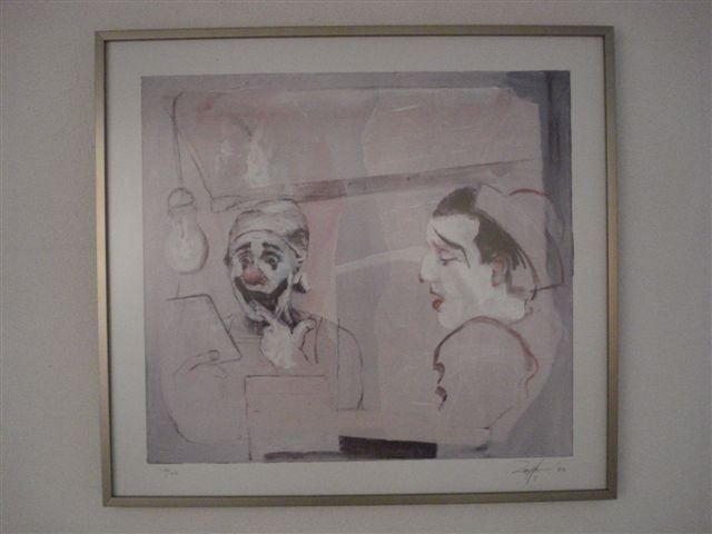 Grafica & Litografie: Rolf Knie, Lithographie 1983 – Usato da Einsiedeln venduto da artgallery59