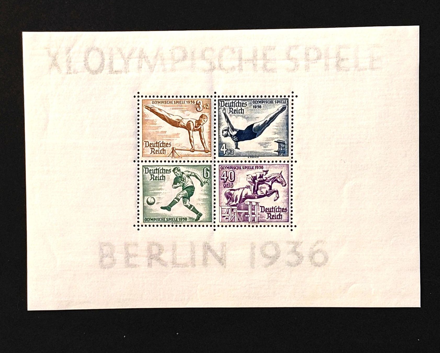 Tutti i francobolli: Deutsches Reich 1936** Block 5 – Nuovo (secondo la descrizione) da Ebikon venduto da smartbox