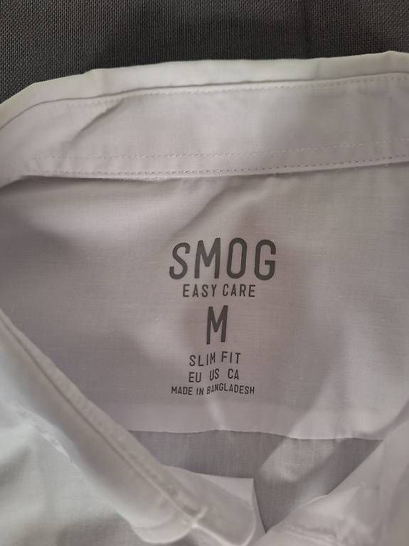 Hemden: SMOG white short-sleeve shirt – Gebraucht aus Kriens von Jeremyt05 3