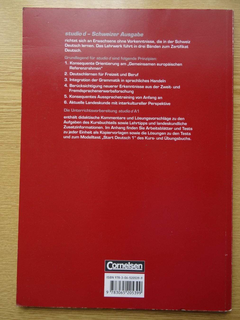 Libri: Studio d A1 Schweizer Ausgabe Unterrichtsvorbereitung – Usato da Zürich venduto da burdan 1