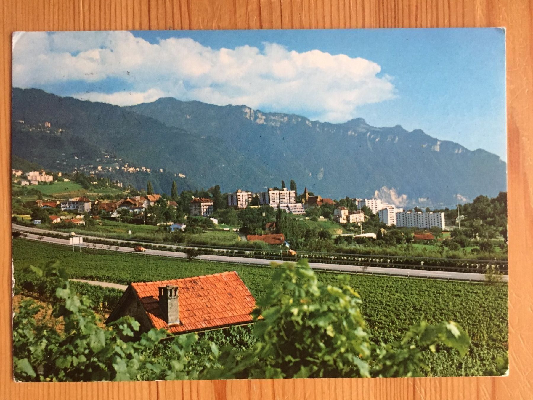 Ansichtskarten: Chailly sur Montreux - AK 1983 – Gebraucht aus Oberuzwil von Henri09