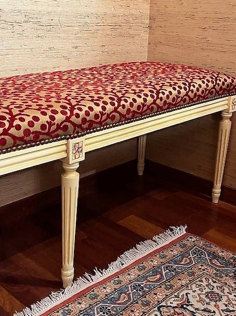 Panchine: Banquette style Louis XVl – Usato da PULLY venduto da RAPHAEL1953 1