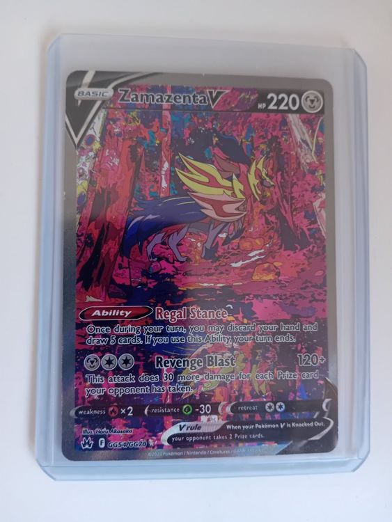 Pokemon Zamazenta Alt Art Kaufen auf Ricardo