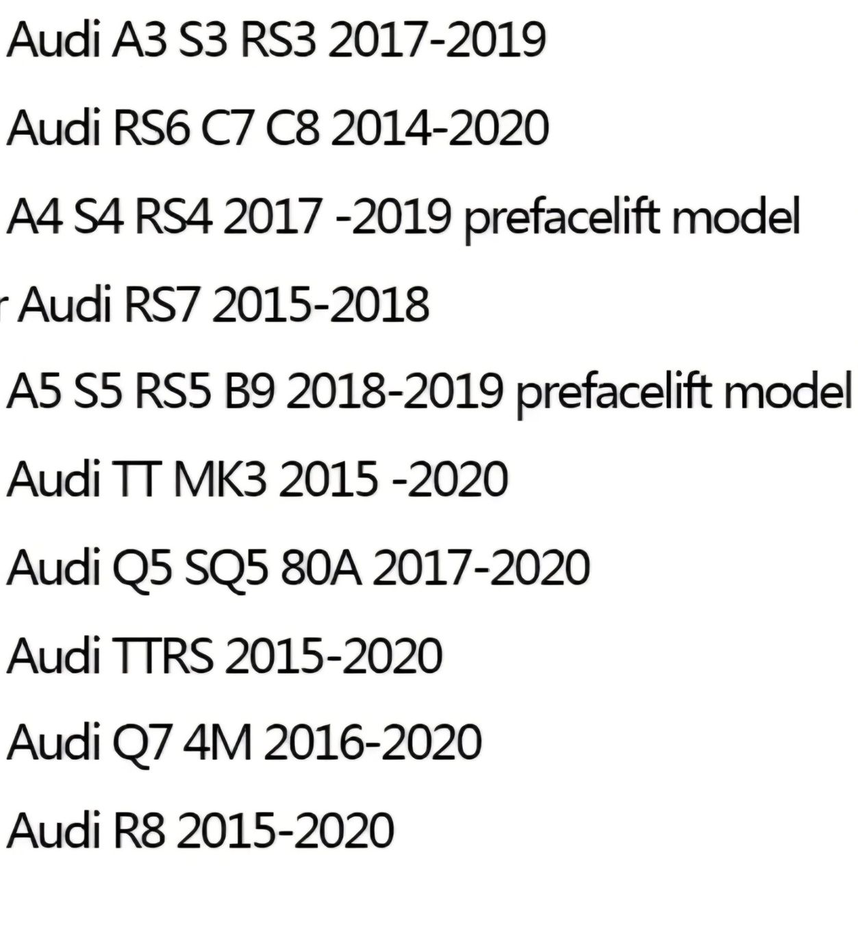 Audi Tutti pezzi di ricambio auto: AUDI Schaltwippen Carbon – Difettoso da Roggliswil venduto da Bluro90 5